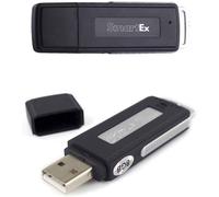 Mini Enregistreur Vocal 8 Gb/150 Heures Usb Audio-Microphone Spy-Bug-Enregistreur Vocal Flash Drive Usb 2 En 1