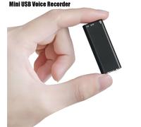 Mini enregistreur vocal audio 8 Go, enregistrement jusqu'à 96 heures