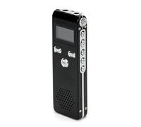 Mini enregistreur vocal numérique portable",dictaphone professionnel,réduction du bruit activée par la voix,WAV statique,lecteur MP3,8G,"16G - Type Black-8 GO #B