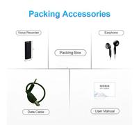 Mini enregistreur vocal numérique portable X2/Q8",4 à 32 Go,son audio statique activé par la voix,HD,réduction du bruit,"régule 3 joueurs OTG - Type [Q2]-4 GO