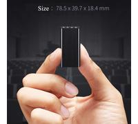 Mini enregistreur vocal professionnel HD avec réduction de bruit",stylo d'enregistrement avec forte absorption magnétique,"8 go 16 go - Type Black-64 GO