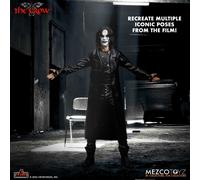 Mini ensemble de 2 figurines 5 points Mezco The Crow Il Corvo Brandon Lee
