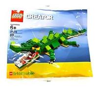 Mini ensemble de construction exclusif LEGO Creator BrickMaster 20015 Crocodile Bagged