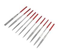 Mini Ensemble de Limes à Aiguilles, Robuste, Durable, Poignée Confortable, Lime à Pratique, Lime à Découper pour une Gamme Complète de Mise en Forme, 10 Pièces (4 * 160mm)