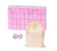 Mini ensemble de Mahjong - Kits de Mahjong avec sac ďe maintien, jeu đe défi cérébral d́e poche, jeu d'arrangement d̄e symboles culturels, passe-temps compétitif décontracté | Ĵeu dé tuiles pour les v