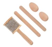 Mini Ensemble de Percussions Cabasa, Petit Format | Bois et Métal, Style Africain, Son Clair et Précis, Scènes Réduites, Répétitions de Groupe