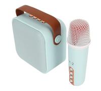 Mini Ensemble Karaoké Bluetooth 5.3, Enceinte Portable avec 1 Micro sans | Son Stéréo Puissant, Connexion Stable pour Fêtes, Idéal Anniversaire et Soirées en Famille