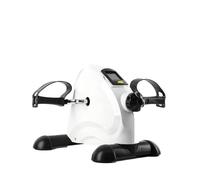 Mini Entraîneur De Rééducation Cardio-électrique Pas À Elliptique Compact, Résistance La Poulie Hydraulique, sans Accoudoirs, for Maison Et Le Bureau Fonctionnement Silencieux(White)