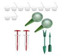 Mini épandeur portatif pour semer facilement diverses plantes avec accessoires faciles à utiliser (B)