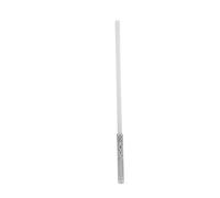 Mini épée Lumineuse LED, Effet Sonore de Musique Dynamique, 7 Couleurs Changeantes, Poignée en Métal, Jouets de Scène pour Enfants, Cosplay (Silver)