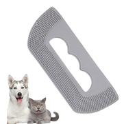 Mini épilateur de poils d'animaux - Feuille de nettoyage réutilisable en caoutchouc pour intérieur de voiture et meubles | Collecteur de poils d'animaux doux et flexible pour tapis, canapé, literie