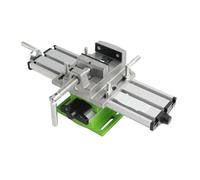 MINI Établi De Réglage Précision Multifonction + Étau À Pince Plate 2.5 Pouces, Fraiseuse Max 68mm, Perceuse D'établi, Série Pro