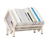 Mini étagère de bureau en acier au carbone - Pour livres de magazines, dossiers et liants - 39,5 x 25,4 x 30,5 cm