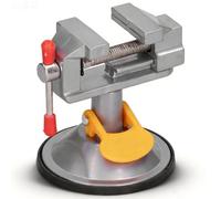 Mini étau à ventouse, pince d'étau de table rotative à 360 ° avec ouverture de mâchoire réglable de 0 à 30 mm, petit étau d'établi en acier 45# pour la fabrication de bijoux, la