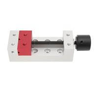 Mini étau de Perceuse, Mini Pince Plate en Aluminium, étau de Table, Plage de Serrage de 50 Mm, étau d'établi pour Un Travail détaillé, avec Contrôle de Précision, Idéal pour