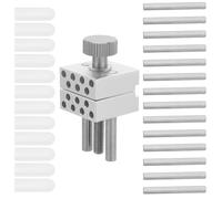 Mini Étau de Précision en Alliage D’aluminium pour Maquettes | Mors Finement Rectifiés, Serrage Stable, Portable, pour Bricolage, Soudure et Gravure sur Petits Appareils