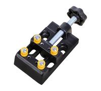 Mini étau de serrage multifonction portable réglable | Étau de table DIY - Outil de fixation pour perçage en noyer, sculptures, artisanat, établi, projets de bijoux