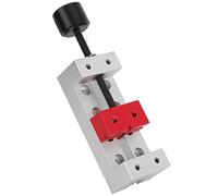 Mini Étau d'Établi Aluminium 50mm, Petit Outil de Serrage Léger pour Travail du Bois - Surface Polie, Structure CNC Précise, Résistant et Stable