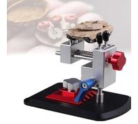 Mini étau d'établi de précision - Étau de table 2 en 1 pour travaux manuels et modélisme, support réglable à 360 ° pour projets de gravure, de pliage et de sculpture