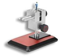 Mini étau d'établi de précision, rotation à 360°, outil réglable pour artisanat sculpture et modélisme, comprend 8 broches en acier inoxydable, design pliable omnidirectionnel