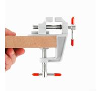 Mini étau d'établi pour le travail du bois, l'artisanat et la fabrication de bijoux - Construction en alliage d'aluminium ou en acier moulé, ouverture de mâchoire de 30 à 50 mm, profondeur de montage