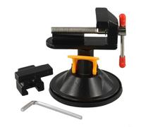Mini étau en aluminium léger avec fonction de rotation à 360° et mécanisme de mâchoire élastique pour un maintien sûr des petites pièces pendant les travaux manuels de bijoux, le modélisme et les