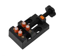 Mini étau universel à 8 trous pour perceuse - Pour la sculpture de bijoux et les noix, le petit crochet - Outil à main pour fixer de petites pièces, produits électroniques, bijoux, modélisme