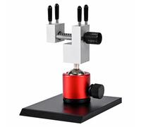 Mini étau universel, tête sphérique rotative à 360° avec base lestée stable, broches réglables en silicone anti-rayures pour modélisme, peinture, bijoux, électronique