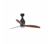 MINI ETERFAN M LED Ventilateur noir mat/bois DC
