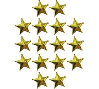 Mini Étoiles Dorées - XVX - Lot de 50 - Décoration de Noël - 0,79 pouce - Plastique