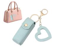 Mini Étui À Rouge À - Support De Maquillage Portable en Cuir PU 21 G