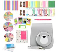 Mini étui de protection pour appareil Photo instantané Instax 11,kit d'accessoires,Album Photo,cadres et autocollants - Type Bear