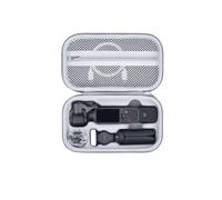 Mini étui de transport compatible avec DJI Osmo Pocket 4 Creator Combo, étui de voyage rigide portable pour accessoires d'appareil photo DJI Osmo Pocket 4, 21,5 x 12,5 x 6 cm, gris, Simple et facile