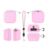 Mini étui de transport portable pour Takara Tomy Punyrunzu, sac de rangement anti-poussière et résistant aux chocs avec dragonne pour accessoires de voyage, rose, Mini étui de transport pour Takara