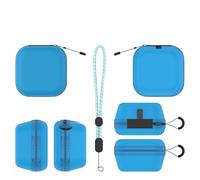 Mini étui de transport portable pour Takara Tomy Punyrunzu, sac de rangement anti-poussière et résistant aux chocs avec dragonne pour accessoires de voyage, bleu, Mini étui de transport pour Takara