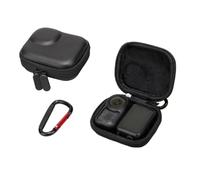 Mini étui de transport pour appareil photo DJI Osmo Nano - Coque rigide - Housse de protection pour objectif - Sac de rangement de voyage portable avec mousqueton pour accessoires de caméra d'action