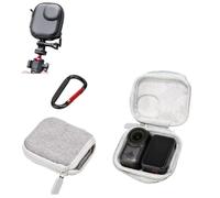 Mini étui de transport pour appareil photo DJI Osmo Nano - Coque rigide - Housse de protection pour objectif - Sac de rangement de voyage portable avec mousqueton pour accessoires de caméra d'action