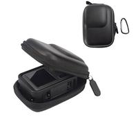Mini étui de transport pour DJI Osmo Action 6 - Sac de rangement de voyage en cuir PU - Housse de protection étanche et portable avec mousqueton