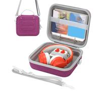 Mini Étui de Voyage Rigide pour Yoto Mini, Pochette de Rangement avec Bando | Étui de voyage mini prêt pour l’aventure : rangez votre Yoto mini en sécurité. Idéal pour lecteur, chargeur, casque enfant, e