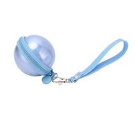 Mini étui Rigide pour Appareil Photo PAL avec Fermeture à Glissière et Dragonne pour Un Usage Quotidien - EVA Durable et Velours 7,4 X 17 Cm (Blue)