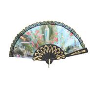 Mini éventail de Lourdes en dentelle 13cm