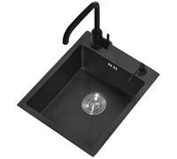 Mini-évier De Bar, Petit Évier De Cuisine Simple En Acier Inoxydable Pour Appartement, Installation Encastrée Ou Sous Plan(38x34cm)