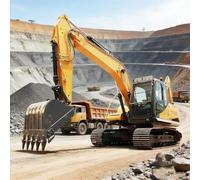 Mini excavatrice hydraulique, mini excavatrice sur chenilles pour l'aménagement paysager, petite excavatrice pour travaux de cour et équipement de creusement au sol