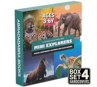 Mini Explorers - Explore Habitat Book Set: Animal Encyclopedia for Kids Ages 3-6: Science Book Box Set of 4 Covering Animal Facts, Plants, and Biomes ... Kindergarteners and Preschoolers (Hardcover)