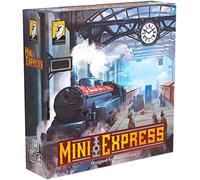 Mini Express par Moaideas Game Design | Un jeu de train engageant avec seulement deux actions | Jeu de société de stratégie pour nuits en famille | 1 à 5 joueurs