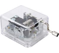 Mini exquis Handkurbel Musical Box Fashion 18 Notizen Bewegung Musikgeschenke für Kinder