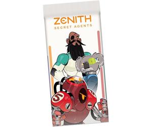 Mini-extension de jeu de stratégie Asmodee Zenith Secret Agents 10 cartes Multicolore