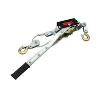 Mini extracteur manuel de 1 tonne - Palan à câble en acier durable avec double crochets pour soulever des bateaux, remorques et camions - Outil de levage facile à utiliser