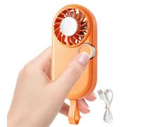 Mini Fan Handheld | USB Rechargeable 5 Wind Speeds Low Noise | Portable Han