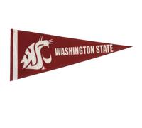 Mini fanion en feutre de l'État de Washington - Taille : 10,2 x 22,9 cm - Sous licence officielle - 1 fanion par paquet